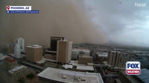 Time lapse video shows haboob blasting through Phoenix 