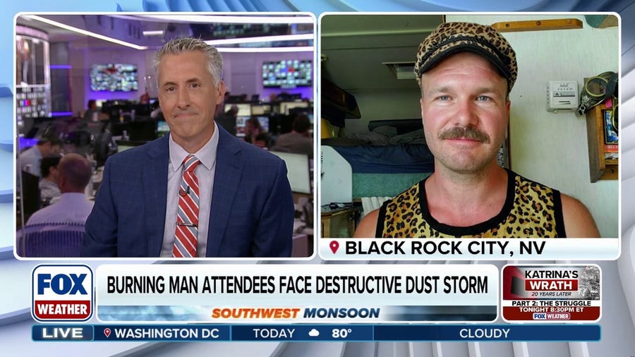 Severe storms smack the Burning Man Festival 