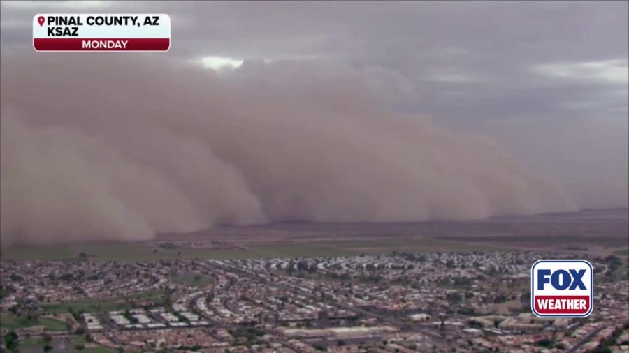 Watch: Best clips of dust haboob taking over Phoenix area
