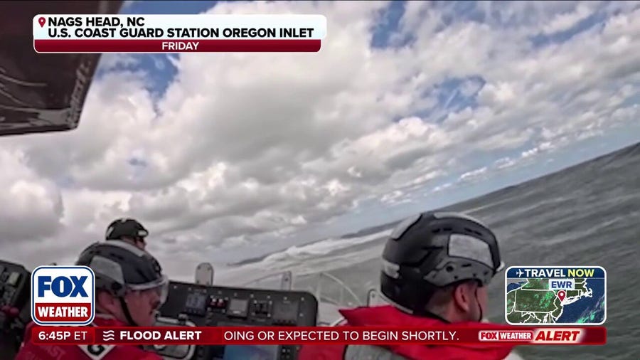 U.S. Coast Guard prepares for water rescues
