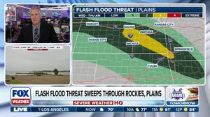 Flood threat rises in Plains as rounds of heavy rain, storms plow across region