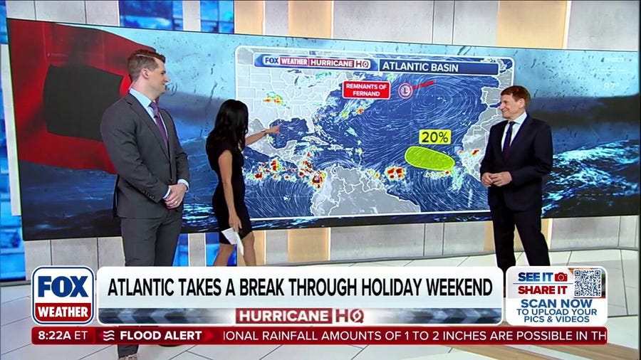 Atlantic takes a break through Labor Day weekend but tropics could awaken later in September