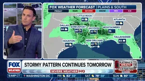 Stormy pattern continues into south for Labor Day weekend