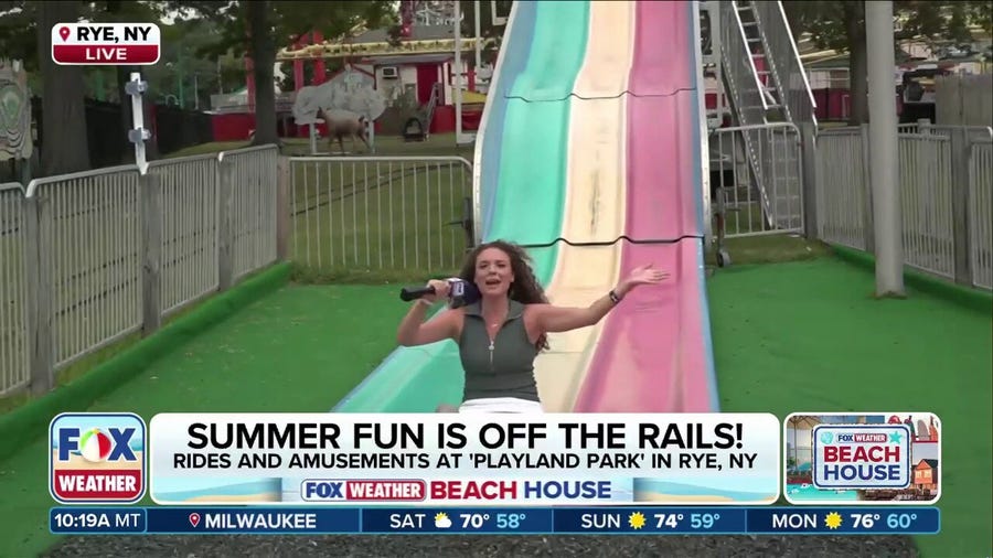 Summer fun is off the rails at Playland Park