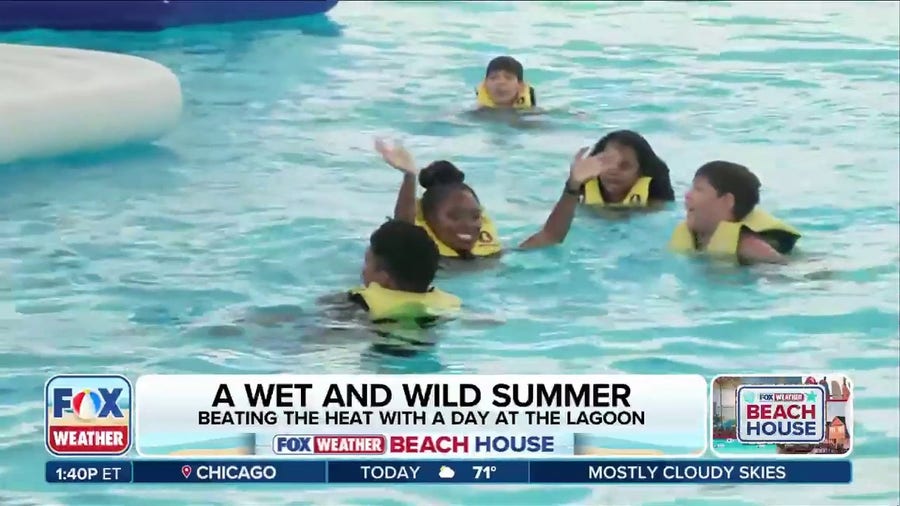 FOX Weather Beach House: Swimming in Florida 'Lagoon'