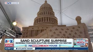 FOX Weather Beach House: American icons carved in sand
