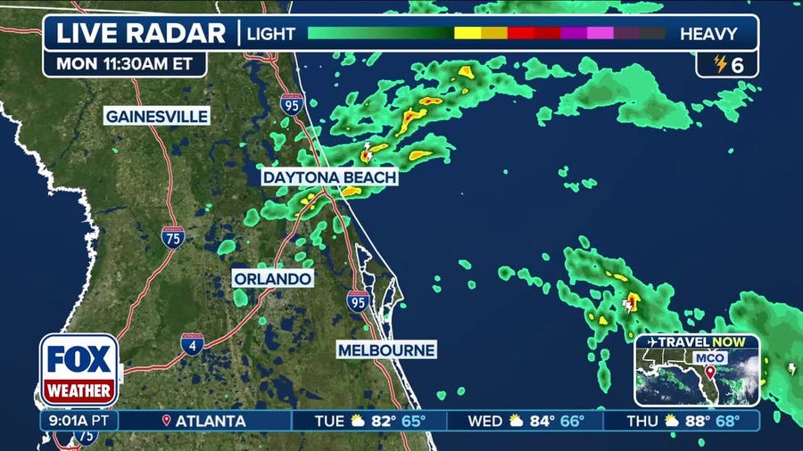 Plains, Florida see flood threat due to rounds of rain and storms