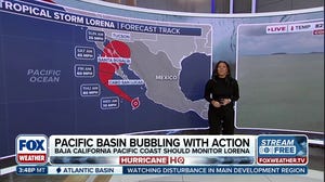 Pacific basin bubbling with action as Tropical Storm Watches issued for Tropical Storm Lorena