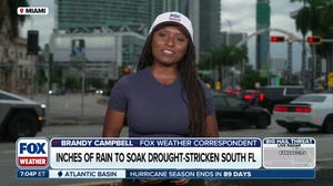 Rounds of rain drench Florida