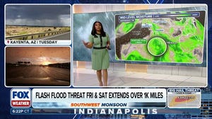Rounds of tropical moisture expected to spread through the southwest