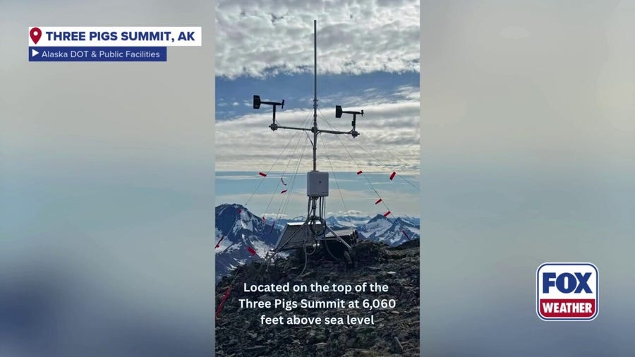 Avalanche-prone highway in Alaska gets life-saving weather station