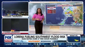 Tropical Storm Lorena fueling southwest flood risk