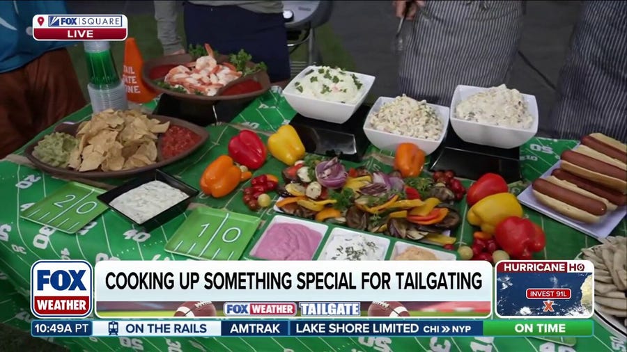 Cooking up delicious meals for the start of tailgate season