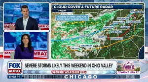 Severe storms target Nashville as front surges south
