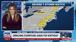Severe Thunderstorm Watch issued for more than 40 million across Northeast