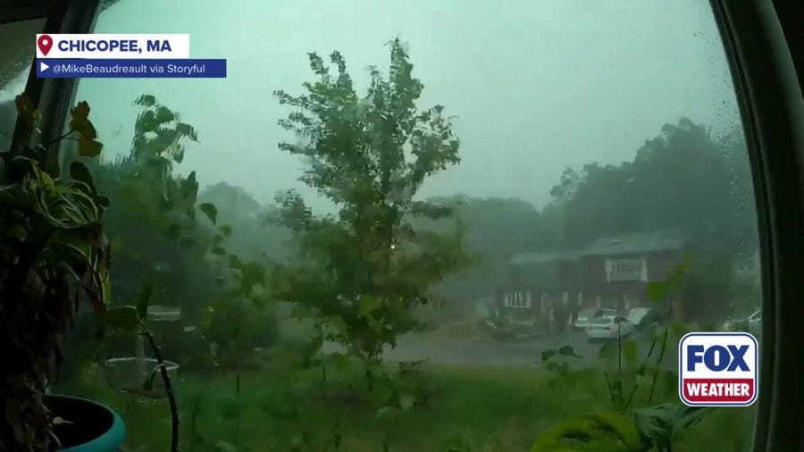 Watch: Time-lapse video shows severe weather blasting through Western Massachusetts
