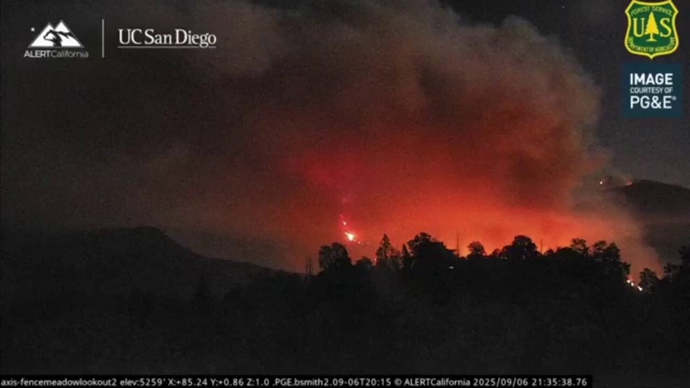 As of the latest evening update from CalFire, the Garnet Fire is spread over 53,000 acres.