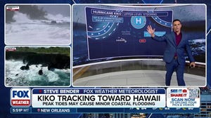 Hurricane Kiko weakens to a Category 1 rating