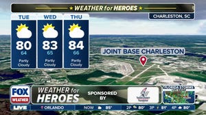 Weather for Heroes: Coastal flooding threatens Joint Base Charleston