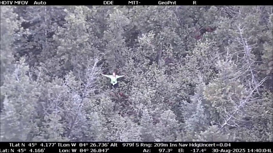 California woman rescued in Michigan after failed YouTube survival challenge