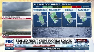 Stalled front, tropical moisture keep Florida soaked