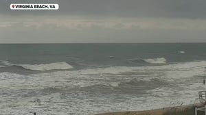 Stalled front off East Coast brings rough surf and coastal flood concerns