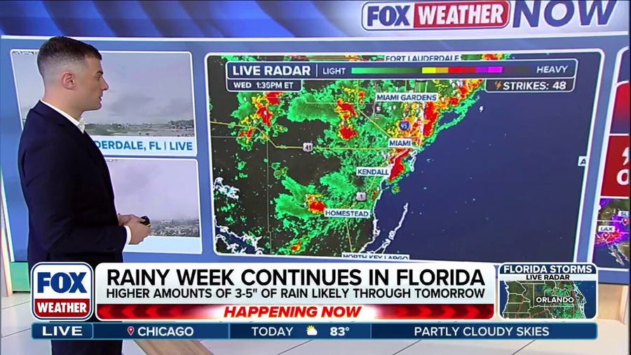 Miami faces flash flood threat through Friday