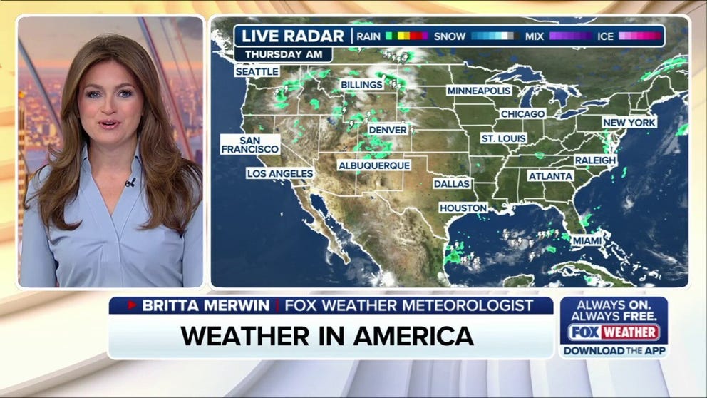 FOX Weather has you covered with the breaking forecasts and weather news headlines for your Weather in America on Thursday, Sept. 11, 2025. Get the latest from FOX Weather Meteorologist Britta Merwin.