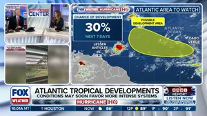 Atlantic area to watch has low chance of tropical development