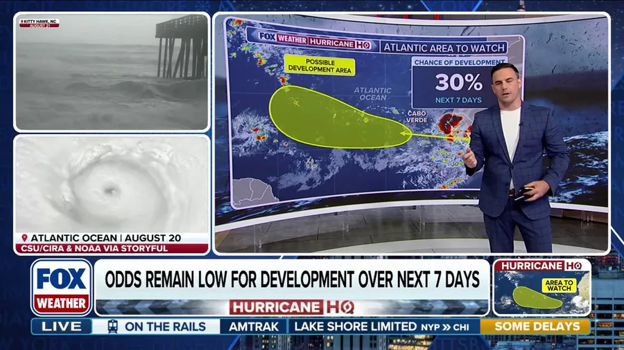 Odds for Atlantic area to watch remain low 