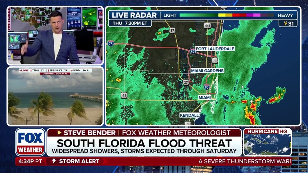 South Florida flood threat | Latest Weather Clips | FOX Weather