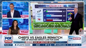 FOX Weather ROWI: no significant weather risk for Chiefs v. Eagles Rematch 