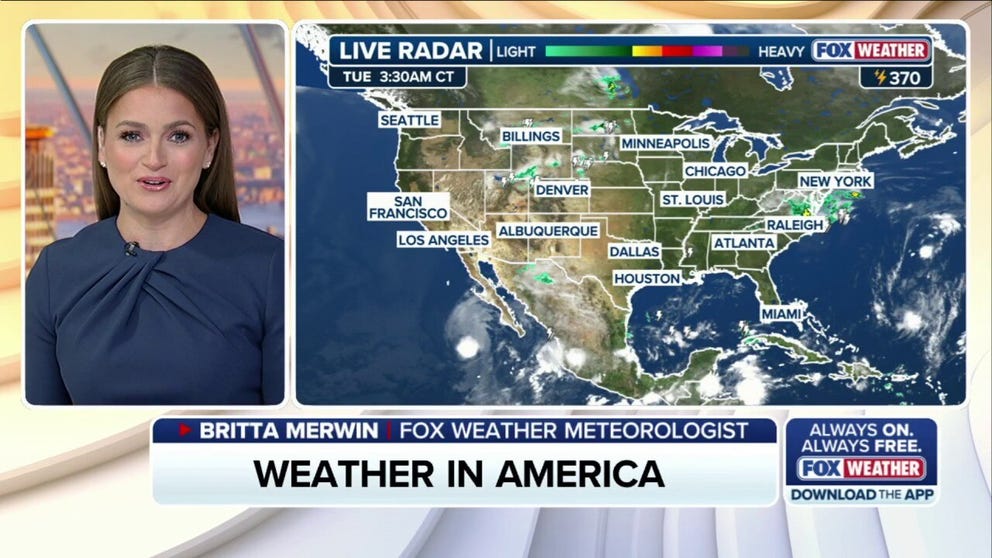 FOX Weather has you covered with the breaking forecasts and weather news headlines for your Weather in America on Tuesday, Sept. 16, 2025. Get the latest from FOX Weather Meteorologist Britta Merwin.