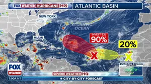 Invest 92L continues to organize as new tropical threat emerges in Atlantic