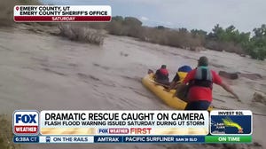 Utah bystanders, first responders conduct swift water rescue