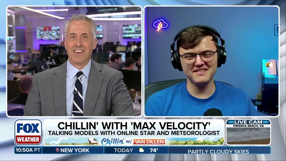 Meteorologist Max Velocity joins FOX Weather to discuss tropical models ...