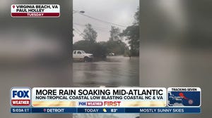 Virginia, North Carolina slammed by coastal storm, as rain moves north
