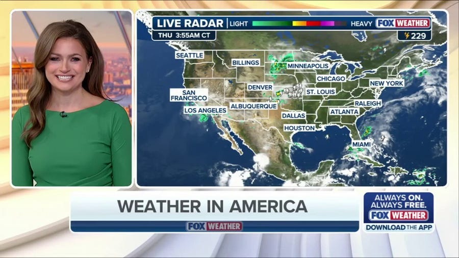 Weather in America: September 18, 2025
