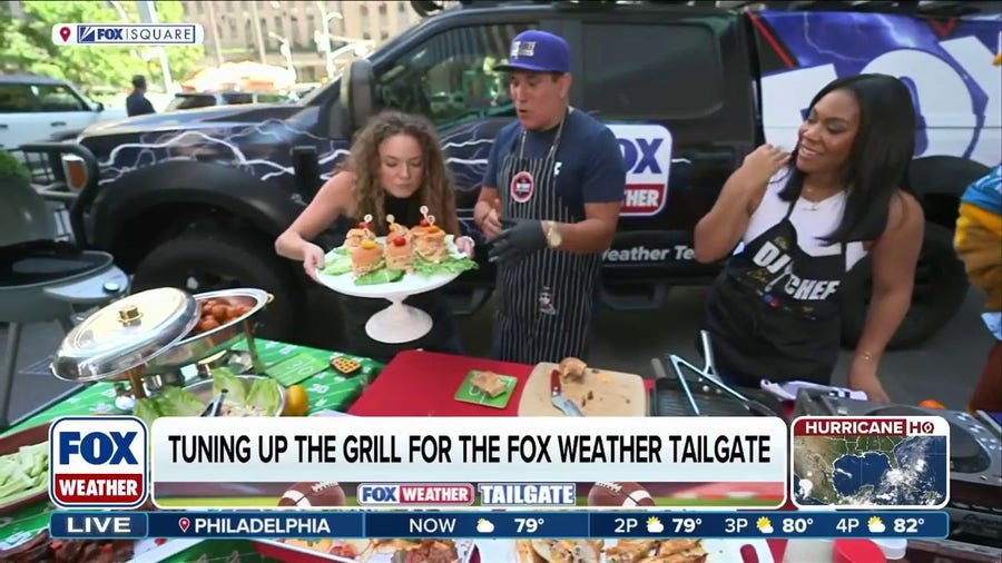 Kicking off Week 3 of the NFL at the FOX Weather Tailgate