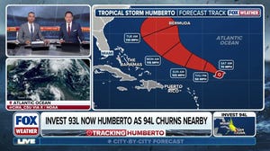 Tropical Storm Humberto forecast to strengthen into major hurricane