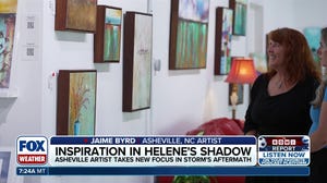 Asheville artist finds new inspiration in Helene's aftermath