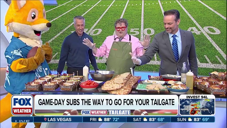 Brandon Fay joins FOX Weather Tailgate with mouthwatering game day ideas