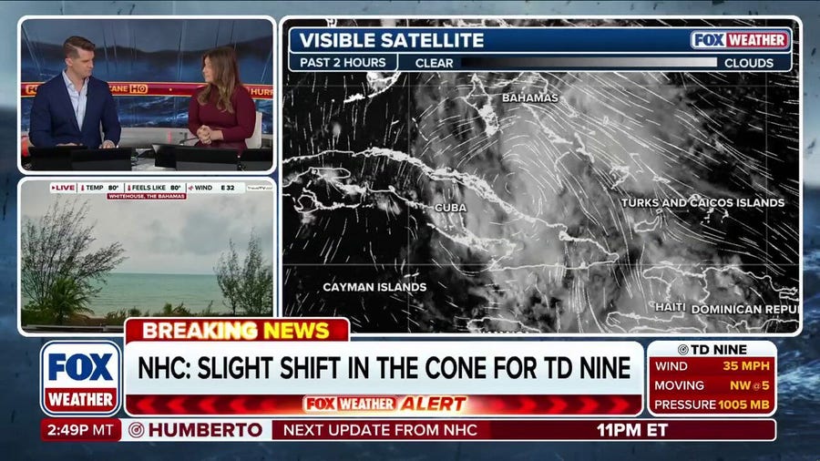 Evening tropical update on Tropical Depression 9, Category 5 Humberto
