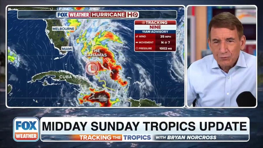 Sunday afternoon tropics update from Bryan Norcross
