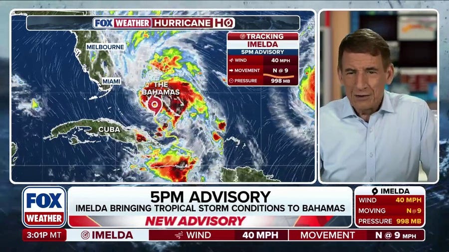 Imelda to bring tropical storm conditions to Bahamas