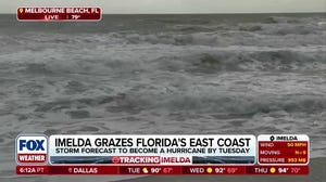 Man drowns in Florida rip current as Tropical Storm Imelda spins off US coast