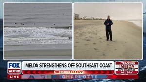 Tropical moisture pelts South Carolina as Hurricane Humberto and Tropical Storm Imelda churn in Atlantic