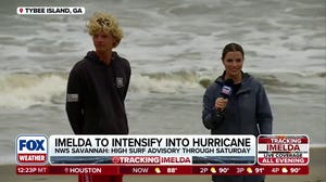 Tropical Storm Imelda expected to intensify into a hurricane by midweek