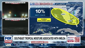 Area of disturbed weather off Florida coast monitored for possible tropical development