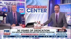 'Incredible:' Celebrating 30 years of meteorologist Bob Van Dillen